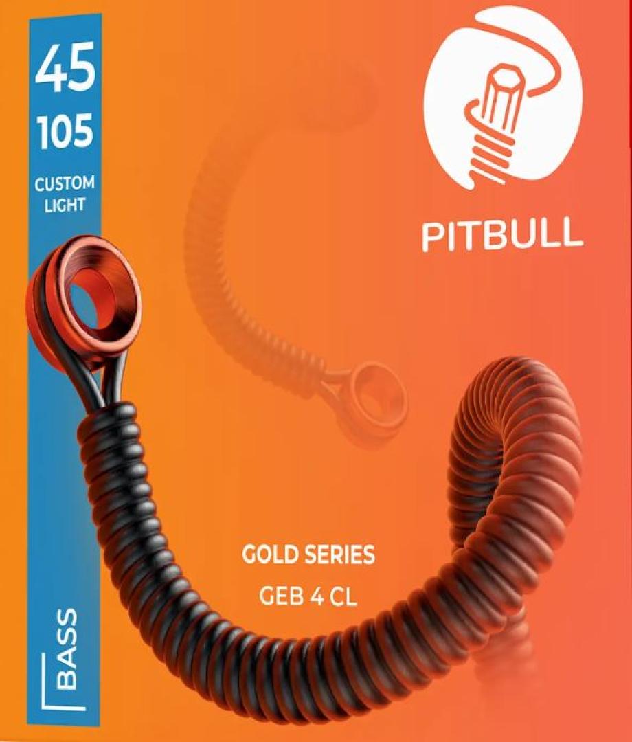 Pitbull Strings Gold Series 4 String 45-105 Bass Guitar Strings